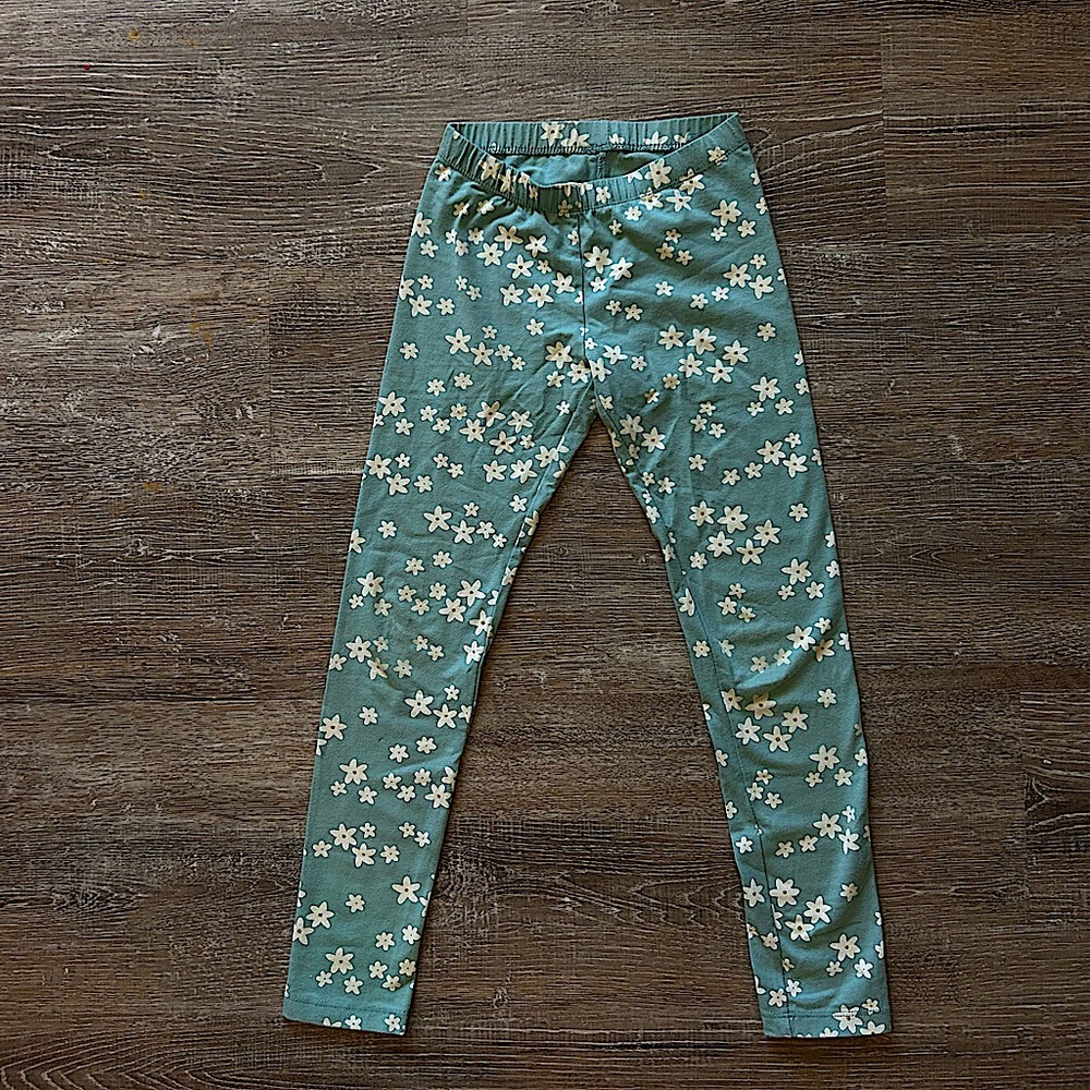 Girls Cat & Jack Flower 7/8 Pants